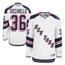 New York Rangers Mats Zuccarello #36 White 2014 Stadium Series Jersey