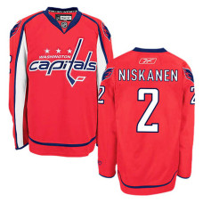 Washington Capitals Matt Niskanen #2 Red Home Jersey