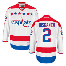 Washington Capitals Matt Niskanen #2 White Alternate Jersey