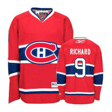 Montreal Canadiens Maurice Richard #9 Red Home Jersey