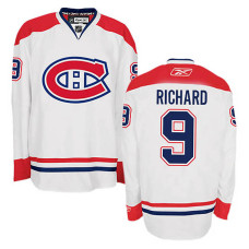 Montreal Canadiens Maurice Richard #9 White Away Jersey