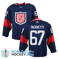 USA Team Max Pacioretty #67 Navy Blue 2016 World Cup Jersey