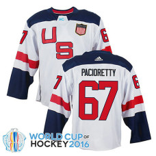 USA Team Max Pacioretty #67 White 2016 World Cup Jersey