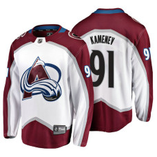 Colorado Avalanche #91 Vladislav Kamenev 2018 Fanatics Branded Breakaway White Away jersey