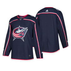 Columbus Blue Jackets Authentic Blank Home Jersey Navy