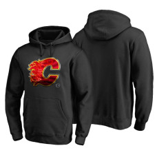 Calgary Flames Midnight Mascot Primary Hoodie Black