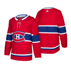 Montreal Canadiens Authentic Blank Home Jersey Red