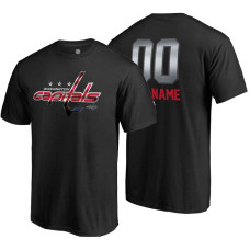 Washington Capitals Black Midnight Mascot Custom T-Shirt