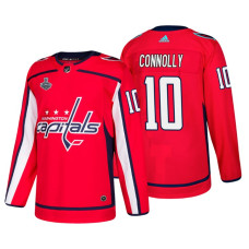 Washington Capitals #10 Brett Connolly 2018 Stanley Cup Final Bound Patch Authentic Player Red Jersey