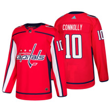 Washington Capitals #10 Brett Connolly Home Adidas Authentic Player Red jersey