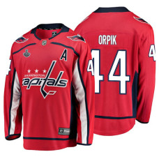 Washington Capitals #44 Brooks Orpik Red Breakaway Player Home Stanley Cup Final Bound 2018 Jersey