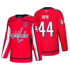 Washington Capitals #44 Brooks Orpik Home Adidas Authentic Player Red jersey