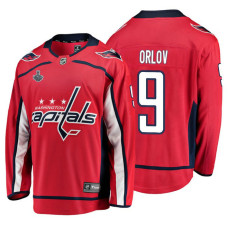 Washington Capitals #9 Dmitry Orlov Red Breakaway Player Home Stanley Cup Final Bound 2018 Jersey