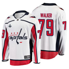 Washington Capitals #79 Nathan Walker 2018 Stanley Cup Final Bound Breakaway Player Away White Jersey