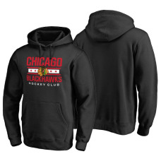 Chicago Blackhawks Hometown Collection Pullover Hoodie Black