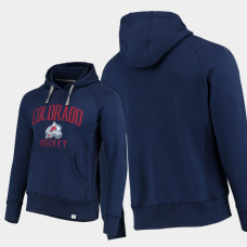 Colorado Avalanche Indestructible Fanatics Branded Pullover Hoodie Navy