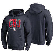 Columbus Blue Jackets Hometown Collection Pullover Hoodie Navy