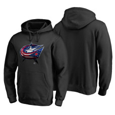 Columbus Blue Jackets Midnight Mascot Primary Hoodie Black