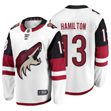 Arizona Coyotes #13 Freddie Hamilton Fanatics Branded Breakaway White Away jersey