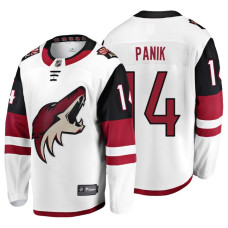 Arizona Coyotes #14 Richard Panik Fanatics Branded Breakaway White Away jersey