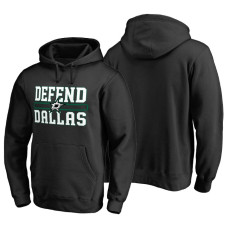 Dallas Stars Hometown Collection Defend Pullover Hoodie Black