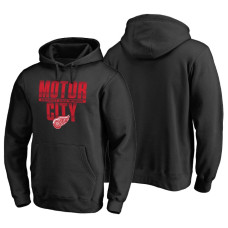 Detroit Red Wings Hometown Collection Pullover Hoodie Black