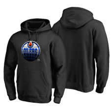 Edmonton Oilers Midnight Mascot Primary Hoodie Black