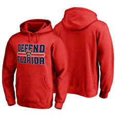 Florida Panthers Hometown Collection Defend Pullover Hoodie Red