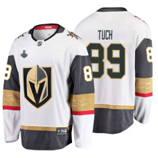 Vegas Golden Knights #89 Alex Tuch 2018 Stanley Cup Final Breakaway Road White Jersey