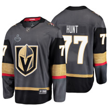 Vegas Golden Knights #77 Brad Hunt Grey Home 2018 Stanley Cup Final Bound Breakaway Player Jersey