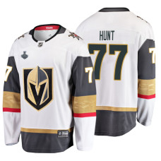 Vegas Golden Knights #77 Brad Hunt 2018 Stanley Cup Final Breakaway Road White Jersey