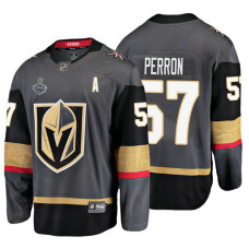 Vegas Golden Knights #57 David Perron Grey Home Bound Breakaway Player Jersey With 2023 Stanley Cup Patch