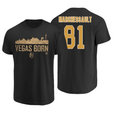 Vegas Golden Knights Jonathan Marchessault #81 Black Majestic T-Shirt