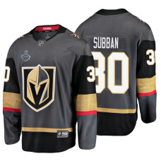 Vegas Golden Knights #30 Malcolm Subban Grey Home 2018 Stanley Cup Final Bound Breakaway Player Jersey