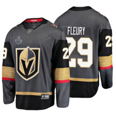 Vegas Golden Knights #29 Marc-Andre Fleury Grey Home 2018 Stanley Cup Final Bound Breakaway Player Jersey