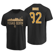 Vegas Golden Knights Tomas Nosek #92 Black Majestic T-Shirt