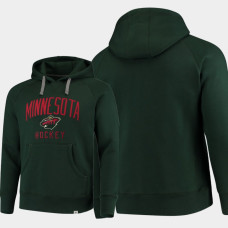 Minnesota Wild Indestructible Fanatics Branded Pullover Hoodie Green