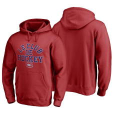 Montreal Canadiens Hometown Collection Le Club Pullover Hoodie Red