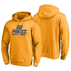 Nashville Predators Hometown Collection Pullover Hoodie Gold