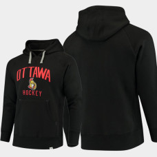 Ottawa Senators Indestructible Fanatics Branded Pullover Hoodie Black