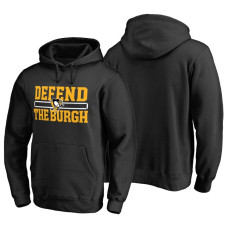 Pittsburgh Penguins Hometown Collection Defend Pullover Hoodie Black