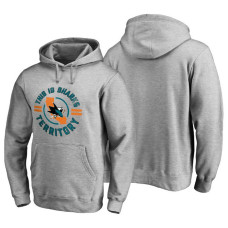 San Jose Sharks Hometown Collection Sharks Territory Pullover Hoodie Ash