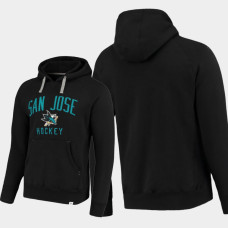 San Jose Sharks Indestructible Fanatics Branded Pullover Hoodie Black