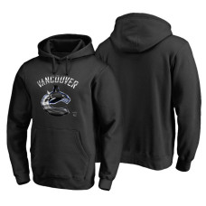 Vancouver Canucks Midnight Mascot Primary Hoodie Black