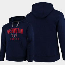 Washington Capitals Indestructible Fanatics Branded Pullover Hoodie Navy