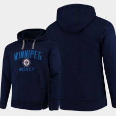 Winnipeg Jets Indestructible Fanatics Branded Pullover Hoodie Navy