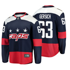 Washington Capitals #63 Shane Gersich 2018 Stadium Series Breakaway Navy Jersey Fanatics