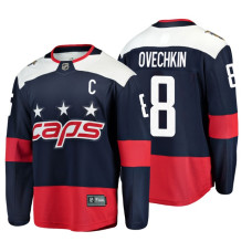 Washington Capitals #8 Alex Ovechkin 2018 Stadium Series Breakaway Navy Jersey Fanatics