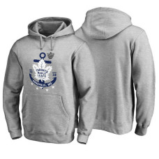 2018 Stadium Series Toronto Maple Leafs Heather Gray Pullover Hoodie