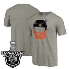 Anaheim Ducks Gray 2017 Stanley Cup PLayoff T-shirt